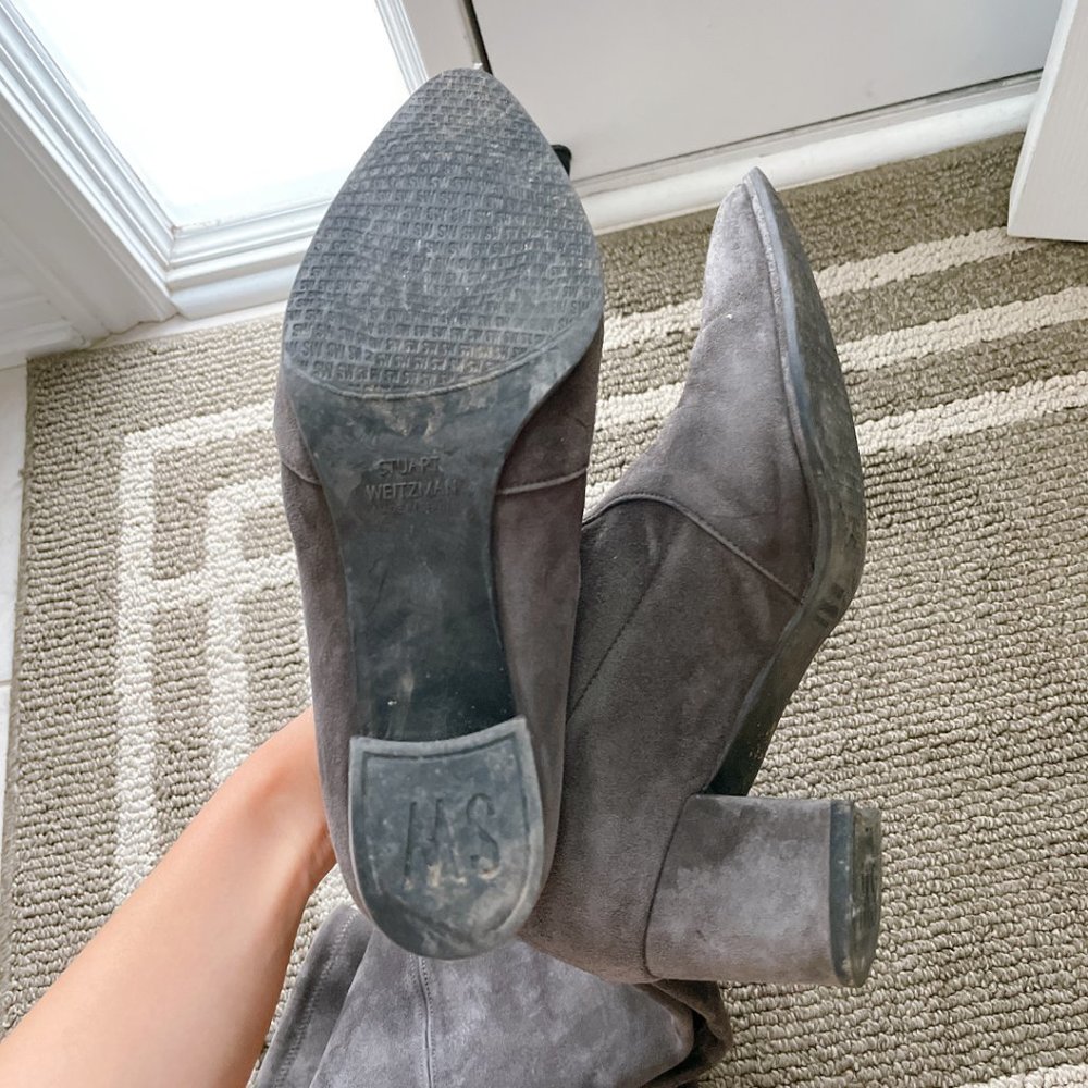 90% NEW STUART WEITZMAN BOOTS, THIGHLAND SIZE 6.5 - Picture 6 of 10
